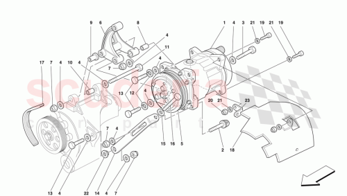 Part Diagram for Ferrari 154169