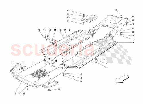 Part Diagram for Ferrari 64679000