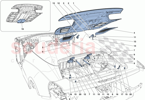 Part Diagram for Ferrari 286674