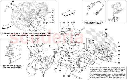 Part Diagram for Ferrari 206739