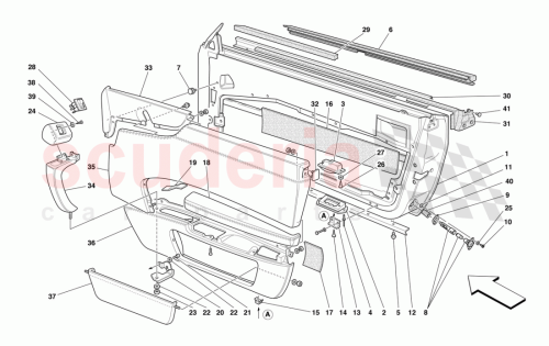 Part Diagram for Ferrari 66615800