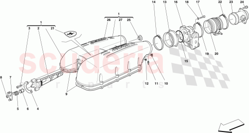 Part Diagram for Ferrari 268878