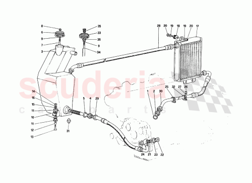 Part Diagram for Ferrari 122319
