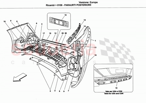 Part Diagram for Ferrari 84725910