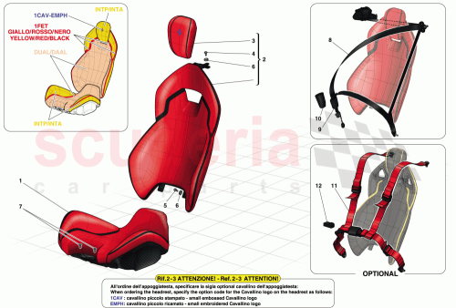 Part Diagram for Ferrari 85982600