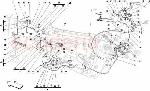 Part Diagram for Ferrari 82888700