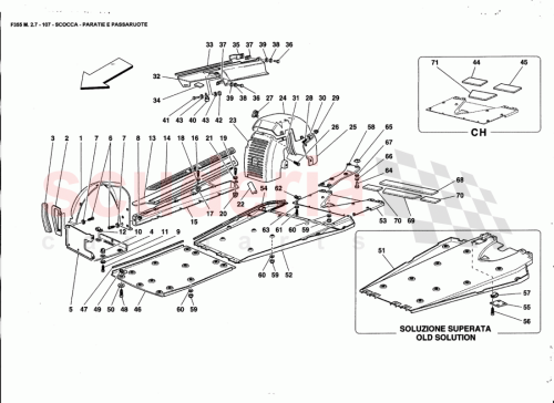 Part Diagram for Ferrari 64676400