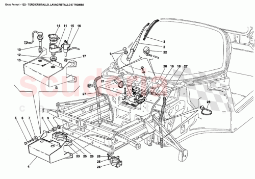 Part Diagram for Ferrari 63954700