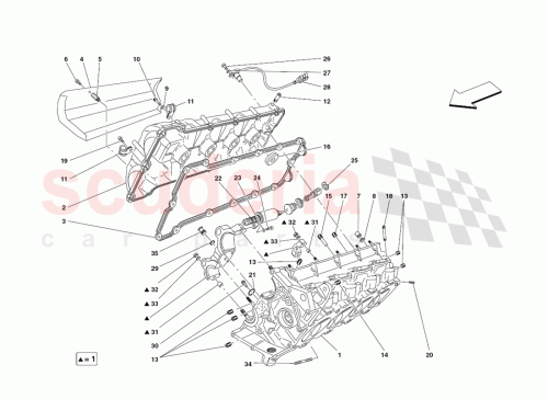 Part Diagram for Ferrari 156834