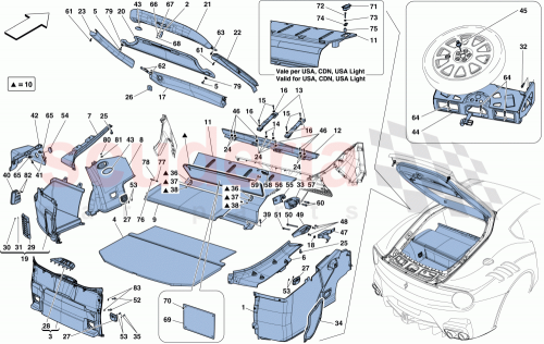 Part Diagram for Ferrari 87429800
