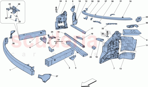 Part Diagram for Ferrari 320591