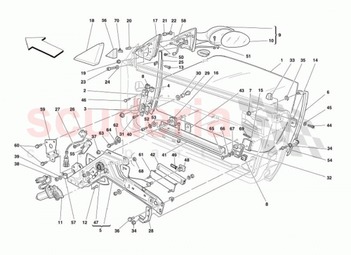 Part Diagram for Ferrari 67255000