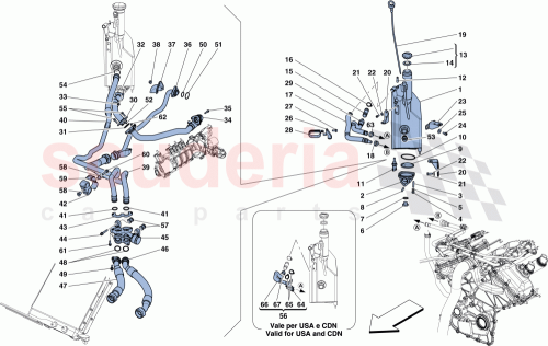 Part Diagram for Ferrari 256527