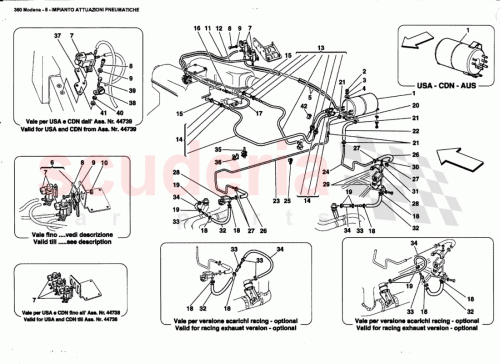 Part Diagram for Ferrari 159176