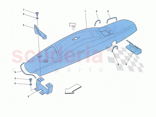 Part Diagram for Ferrari 83419300