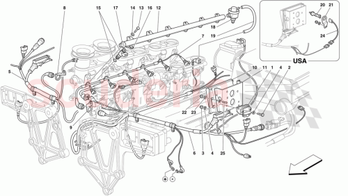Part Diagram for Ferrari 167075