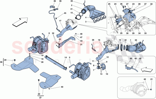 Part Diagram for Ferrari 301128