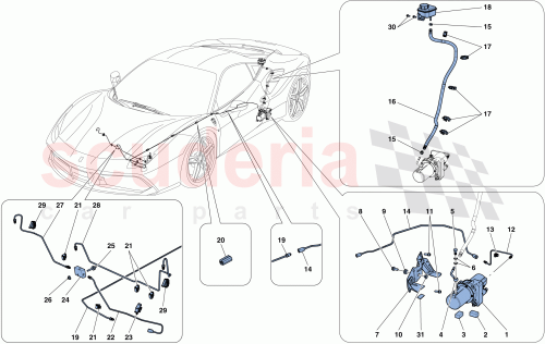 Part Diagram for Ferrari 255048