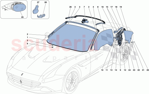 Part Diagram for Ferrari 82131500