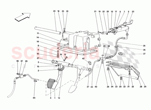 Part Diagram for Ferrari 113836