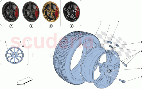 Part Diagram for Ferrari 310798
