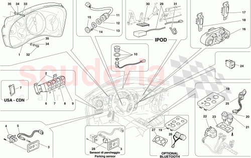Part Diagram for Ferrari 68092700