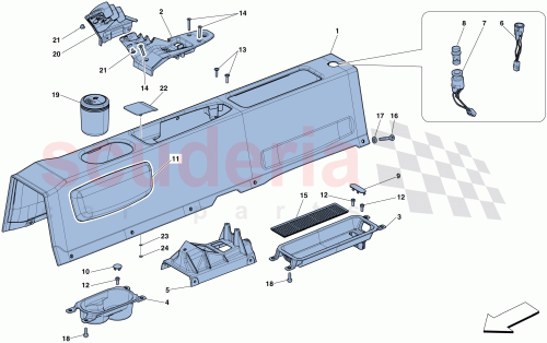 Part Diagram for Ferrari 85758300