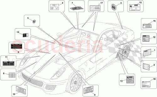 Part Diagram for Ferrari 269631