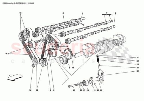 Part Diagram for Ferrari 208371