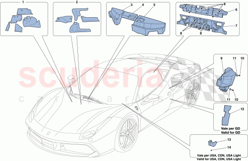 Part Diagram for Ferrari 87274300