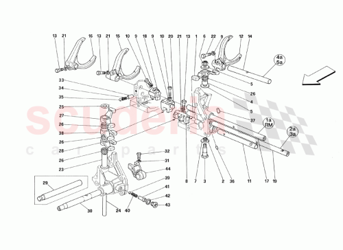 Part Diagram for Ferrari 16043631