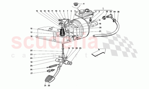 Part Diagram for Ferrari 120735