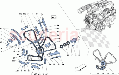 Part Diagram for Ferrari 921010