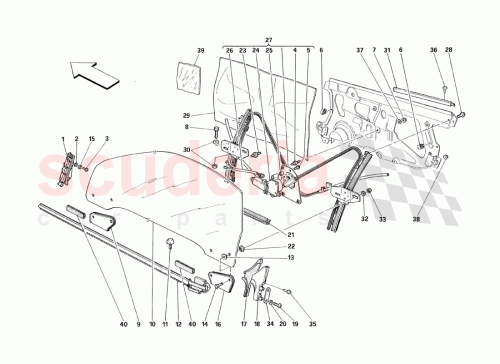 Part Diagram for Ferrari 62106700