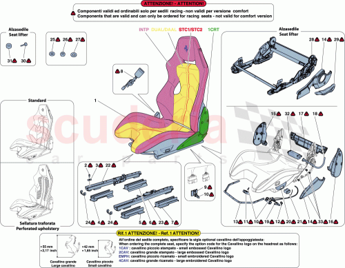 Part Diagram for Ferrari 84572200