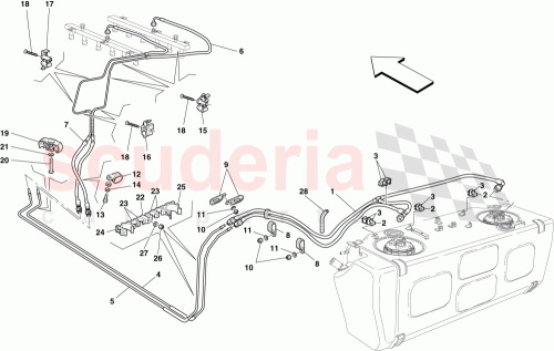 Part Diagram for Ferrari 187840