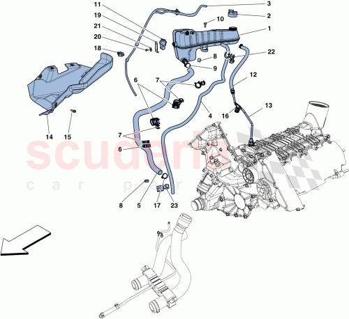 Part Diagram for Ferrari 270260