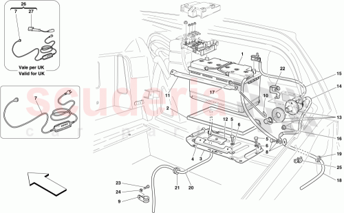 Part Diagram for Ferrari 204773