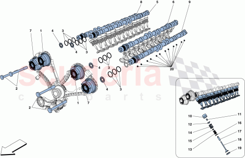 Part Diagram for Ferrari 319722