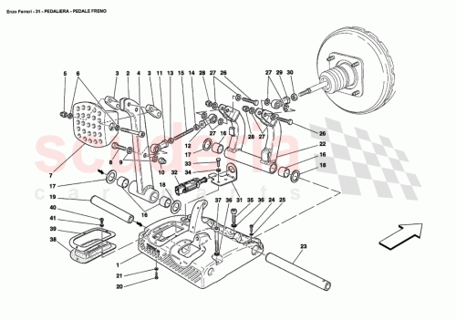 Part Diagram for Ferrari 14814234