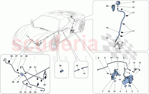 Part Diagram for Ferrari 336124