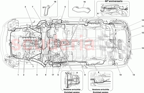 Part Diagram for Ferrari 191596
