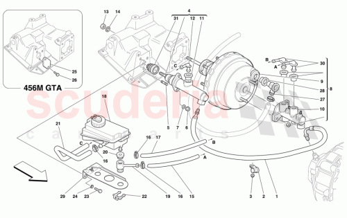 Part Diagram for Ferrari 179771