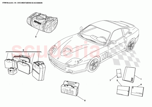Part Diagram for Ferrari 67409300