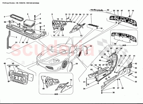 Part Diagram for Ferrari 67755500