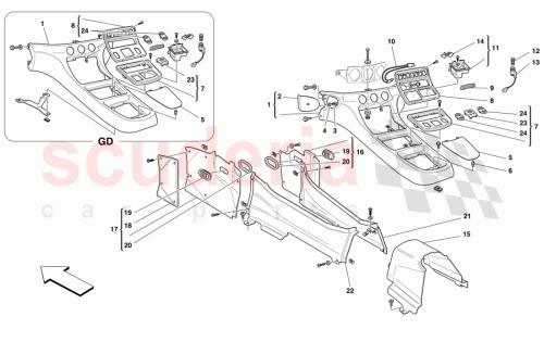 Part Diagram for Ferrari 656155