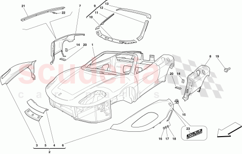Part Diagram for Ferrari 81818611