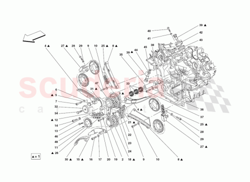 Part Diagram for Ferrari 104212