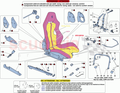 Part Diagram for Ferrari 84657500