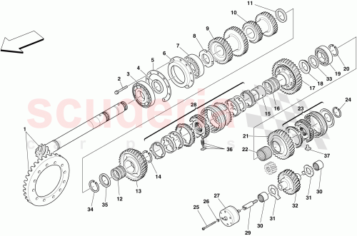 Part Diagram for Ferrari 849234